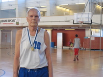 Kyösti Toivonpoika Nuppola, s. 1932 Viipuri, k. 2018 Helsinki. Kuva vuodelta 2011.